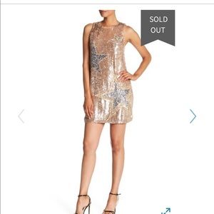 Parker Allegra star sequin dress